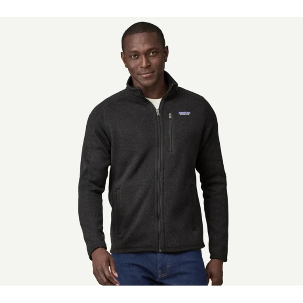 Patagonia Men's Better Sweater Fleece Jacket in Black Size Large - Picture 1 of 8